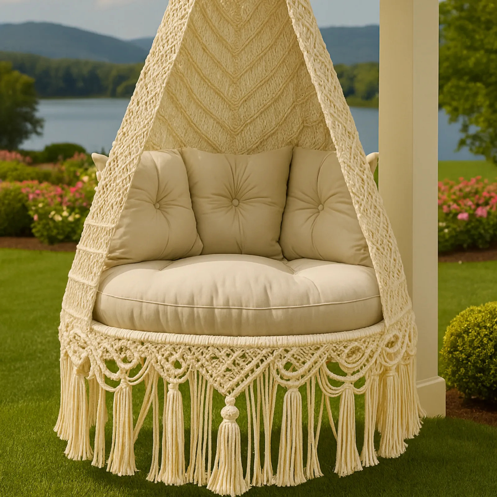 Örgü Havuz Salıncak