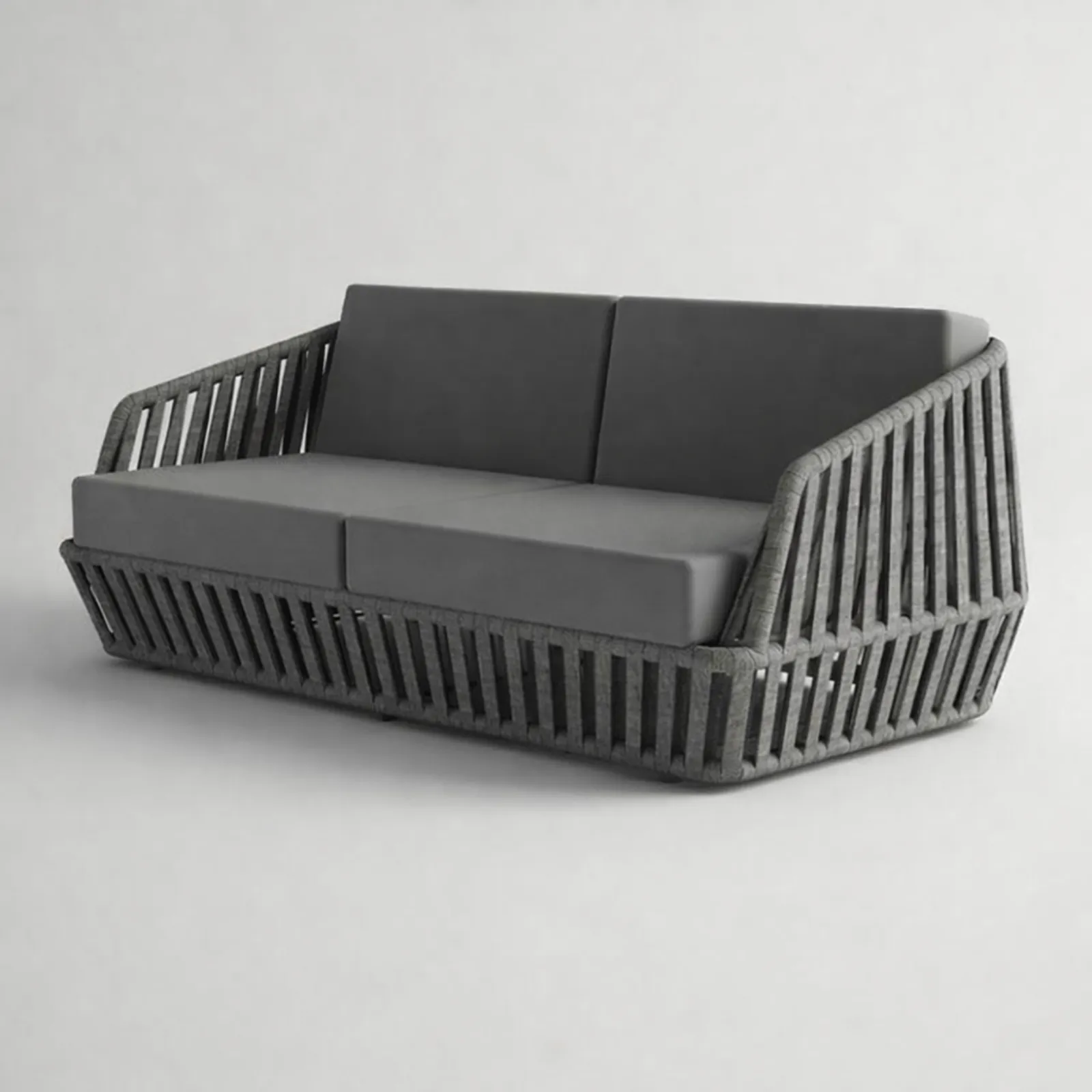 Xanadu Modern Bahçe Sediri 2 Kişilik | Şık ve Dayanıklı Outdoor Kanepe